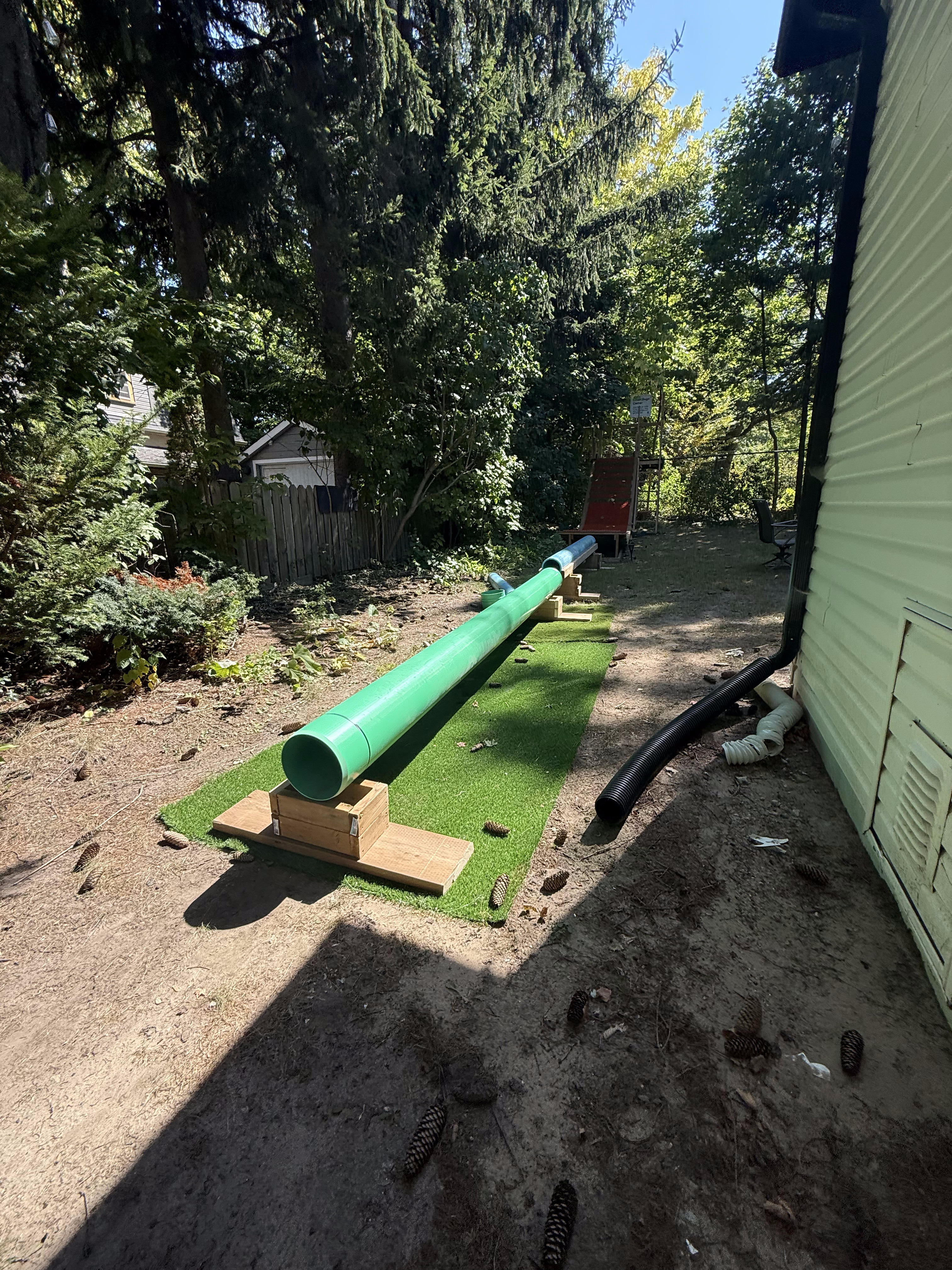 New rail setup