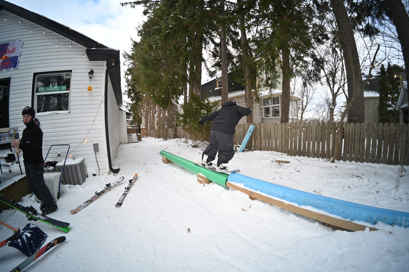 Rail slide